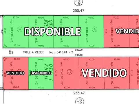 Loteo Industrial PYME, Calle Prat, Villa Rosa, Pilar.