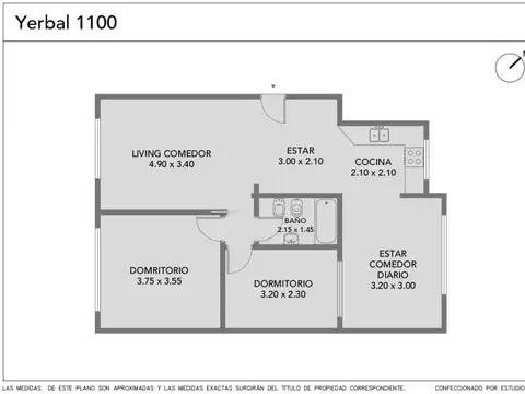 Depto Tipo Casa en Venta en Caballito, USD 109.000