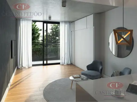 Departamento Monoambiente con 1 baño
