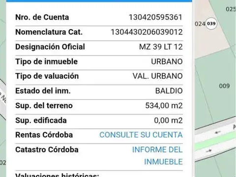 Terreno en venta - El Pueblito