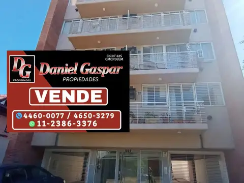VENTA – EXCELENTE DEPARTAMENTO MONOAMBIENTE A ESTRENAR – CON COCHERA