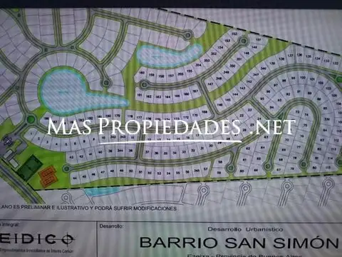 Terreno en Venta 32  mts Frente