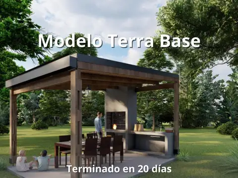 En Carlés Construcciones tenemos ¡Tu quincho  listo en 20 dí