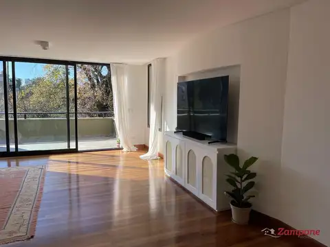 Venta Depto Tigre Barrio cerrado Los Robles Village 2 dorm Jardín Pileta Cochera
