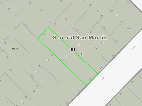 Terreno en Venta de 296,0 m2