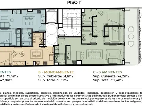 Departamento en Venta en Nuñez, USD 244.860