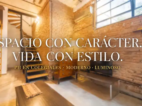 COLEGIALES PH RENOVADO A NUEVO 2 AMBIENTES