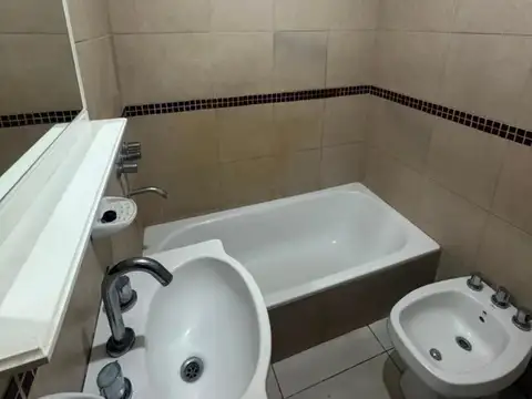 Departamento 2 ambientes con 1 baño