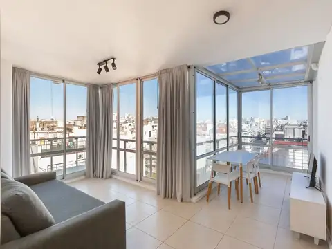 ALQUILER DPTO 2 AMB PALERMO APTO CRED TERRAZA PRIV