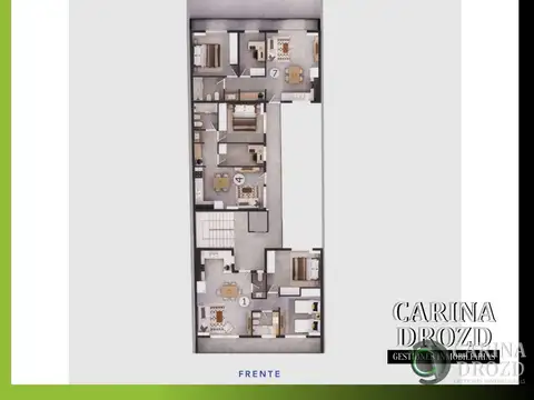 Departamento en Venta de 5 ambientes