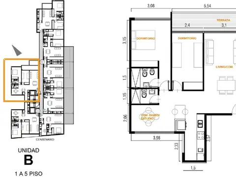 Departamento venta edificio en obra en San Isidro centro