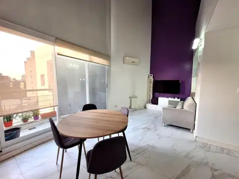 Departamento 2 ambientes con 2 baños
