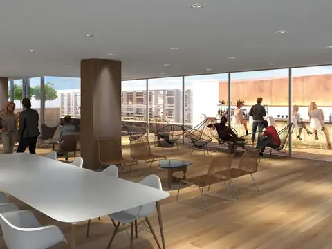 Venta oficina en Edificio QIUB Palermo Hollywood