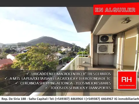 Departamento en Alquiler de 2 dormitorios
