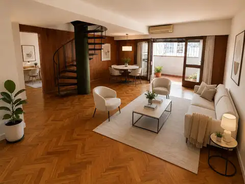 VENTA DUPLEX 4 AMBIENTES EN ALMAGRO DOS BALCONES Y COCHERA