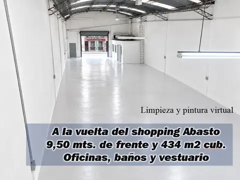 Alquiler galpon de 434m2, Abasto