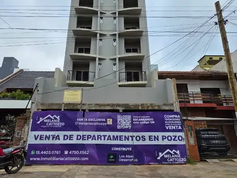 VENTA DE DEPARTAMENTO 2 AMBIENTES DE POZO CASEROS CENTRO