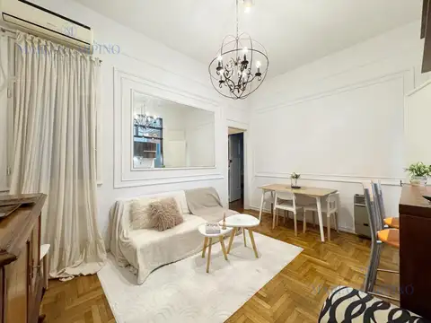 Departamento 2 Ambientes Full Equipado con Lavadero y toilette en Recoleta