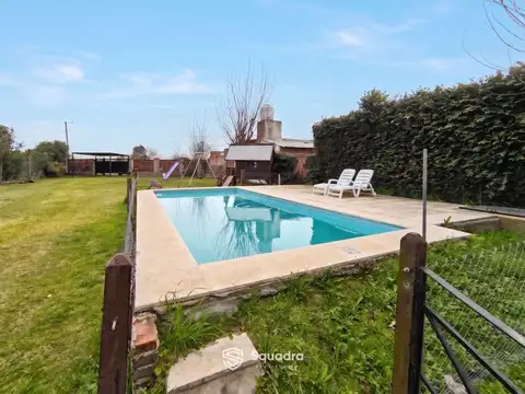 VENTA | PERMUTA - Casa 3 Dormitorios con parque y piscina - Villa Rosa/Mercedes, Alvear.