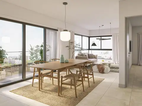 Av. Belgrano 3588 5° A - 2 ambientes con 2 balcones en construcción en Almagro
