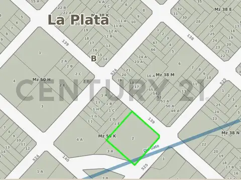 139 ENTRE 524 Y 525 100