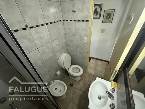 Departamento 2 ambientes con 1 baño