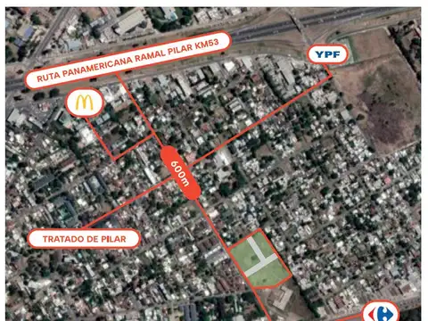 Terreno en Venta de 1269,0 m2