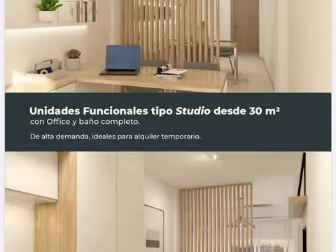 Departamento en Venta de Monoambiente