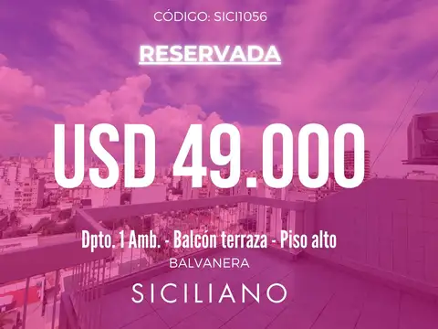 Departamento en Balvanera