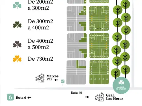 Lote en barrio San patricio
