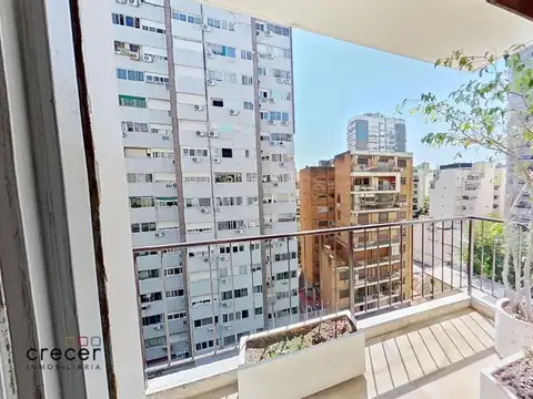 Venta departamento Belgrano 4 ambiente cochera cubierta balcón vista abierta