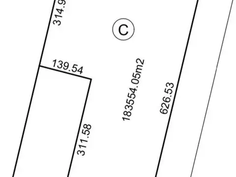 VENTA CAMPO ruta 70 altura aeródromo esperanza