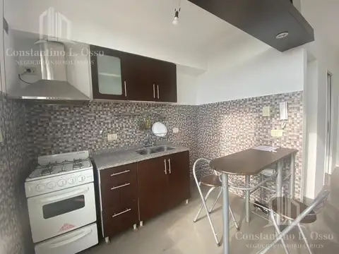Departamento monoambiente c/ cochera en alquiler