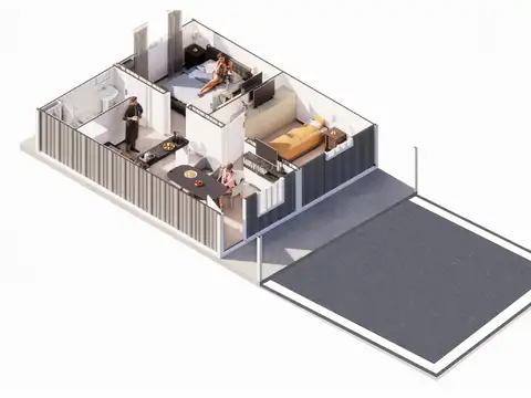 Departamento en Venta de 3 ambientes