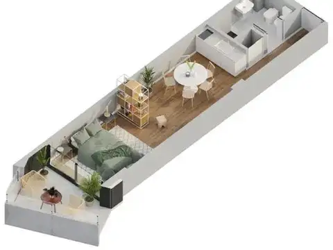 Departamento en Venta en Palermo, USD 118.100