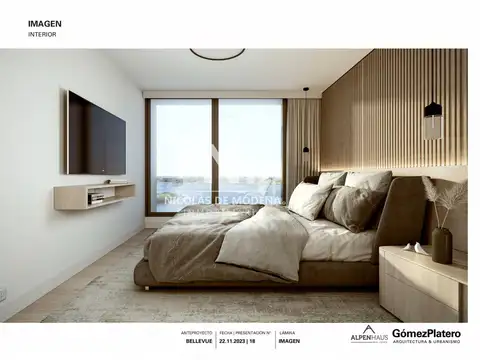 Departamento en Venta de 1 dormitorio