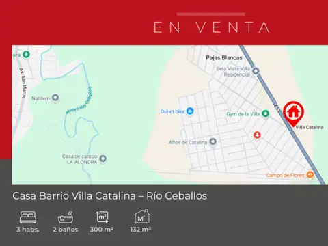 Casa en Venta de 3 dormitorios