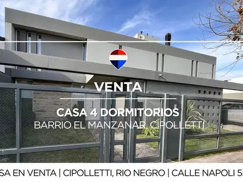 Venta casa  en El manzanar Cipolletti