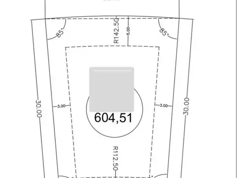 Terreno en Venta de 604,0 m2