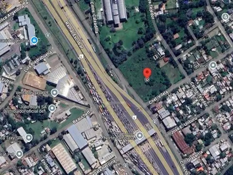 LOTE SOBRE PANAMERICANA, RUTA 9, KM 34, GRAL PACHECO, EL TALAR. PEAJE HENRY FORD TIGRE.-