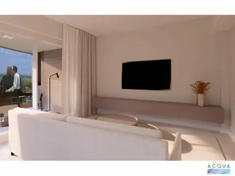 Departamento 2 ambientes con 1 baño