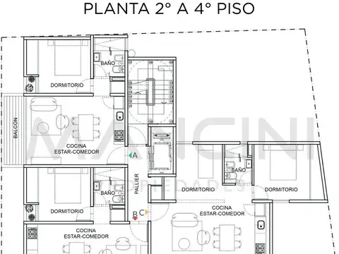 Departamento en venta de 2 ambientes - Jose Leon Suarez