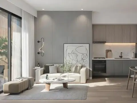 Departamento Monoambiente con 1 baño