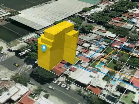 Terreno en Venta 13  mts Frente