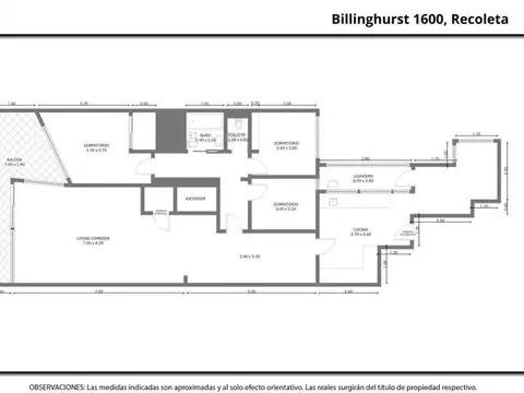 Departamento en Venta de 3 dormitorios
