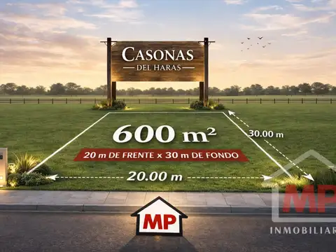 LOTE EN CASONAS DEL HARAS