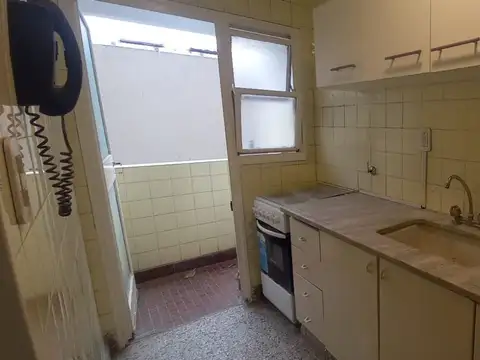 Departamento 2 ambientes con 1 baño