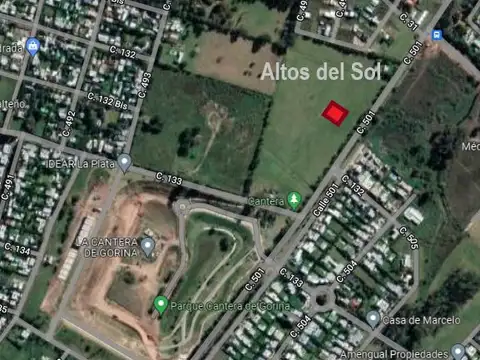 Terreno en Venta 30  mts Fondo