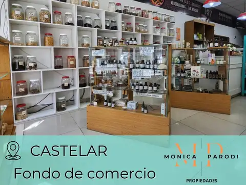 FONDO DE COMERCIO EN VENTA – TIENDA SALUDABLE – CASTELAR