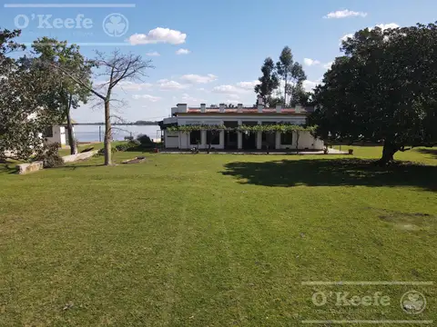 CAMPO DE 134 HAS EN VENTA - ESTANCIA HISTÓRICA EN CHASCOMUS. CASCO CON VISTAS A LA LAGUNA DEL BURRO